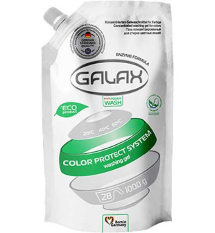 GALAX Żel do prania KOLOR 28 prań, 1000 g zapas 2